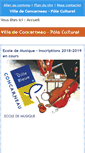 Mobile Screenshot of culture.concarneau.fr